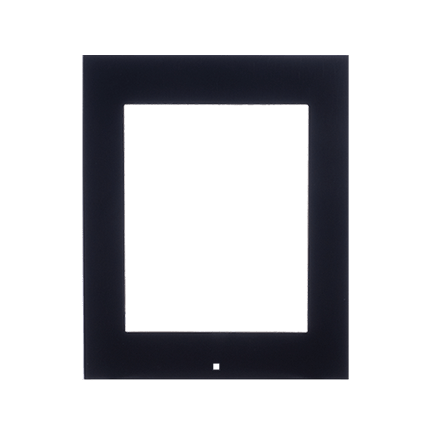 Zennio Getface IP - Cadre d'installation pour montage en surface - 1 module (Noir)
