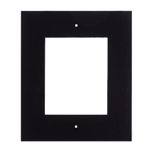 Zennio Getface IP - Inbouw installatieframe - 1 module (Zwart)