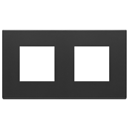 [VI22643.03] Vimar Eikon Exé - Afdekraam 4M - 2+2x71 (Metaal - Antraciet)