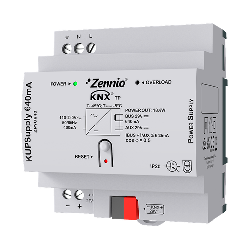 [ZEZPSU640] Zennio KUPSupply 640mA