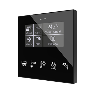 [ZEZVIFDV2] Zennio Flat Display v2 (custom)