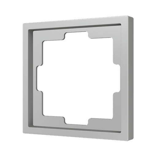 [ZEZS70FR1S] Zennio ZS70 - Cadre 1M (Argent)