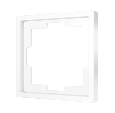 Zennio ZS70 - Afdekraam 1M (Glanzend wit)