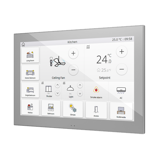 [ZEZVIZ100S] Zennio Z100 (Argent)