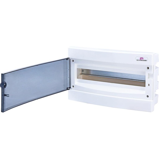 [ET1101018] ETI DIDO - Boite à fusibles ECM18PT (Porte transparente)