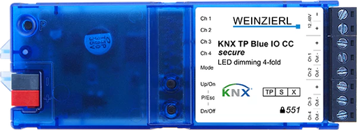 [WZ5378] Weinzierl KNX TP Blue IO 551 CC secure