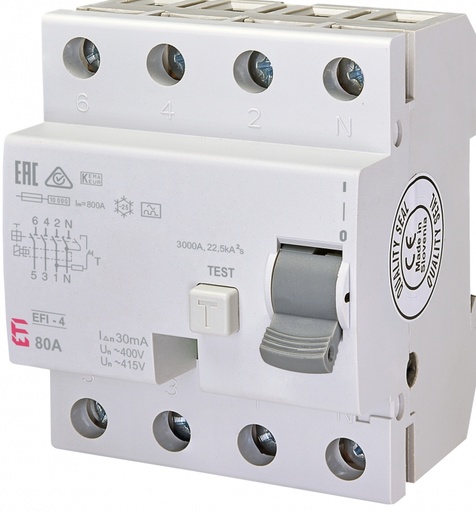 [ET2062545] ETI ASTI - Différentielle EFI-4 A 80/0.03
