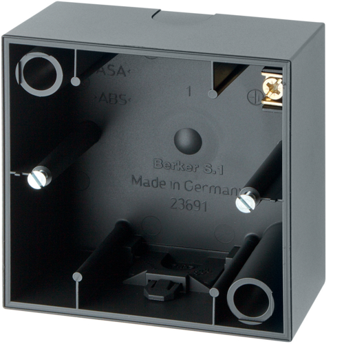 [BE10419949] Berker Boîtier en saillie, 1 poste, S.1 (anthracite, mat) pour Z35A