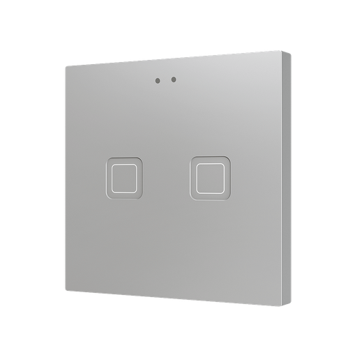 [ZEZVIT2S] Zennio Tecla 2 (Zilver)
