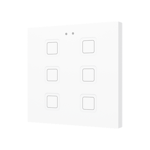 [ZEZVIT6W] Zennio Tecla 6 (Wit)
