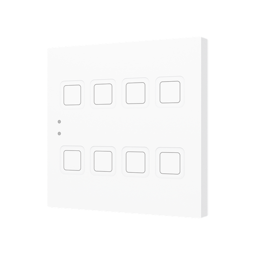 [ZEZVIT8W] Zennio Tecla 8 (Wit)