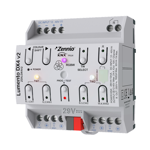 [ZEZDILDX4V2] Zennio Lumento DX4 v2