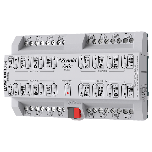 [ZEZIOMB16V4] Zennio MAXinBOX 16 v4