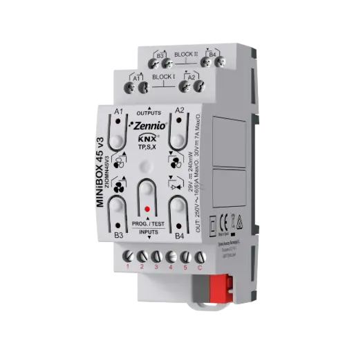 [ZEZIOMN45V3] Zennio MINiBOX 45 v3