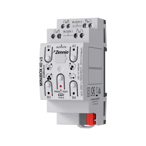 [ZEZIOMN40V3] Zennio MINiBOX 40 v3