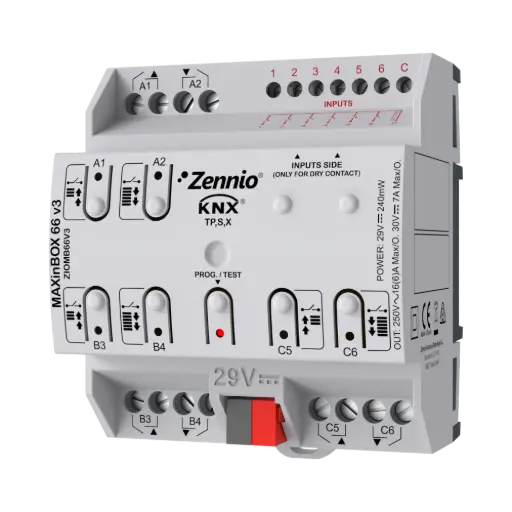 [ZEZIOMB66V3] Zennio MAXinBOX 66 v3