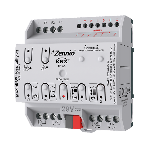 [ZEZCLHP126V3] Zennio MAXinBOX HOSPITALITY V3