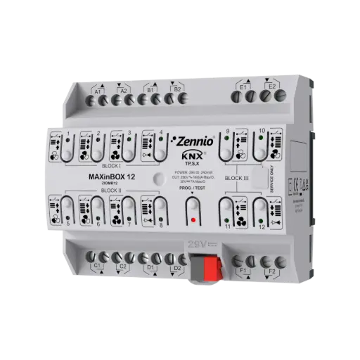 [ZEZIOMB12] Zennio MAXinBOX 12