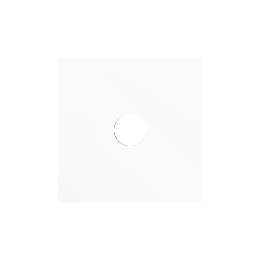 [ZE830002709] Zennio ZS55 - 3.5mm jack centraalplaat (Mat wit) - VPE=10