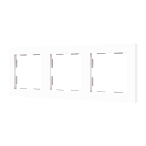 [ZE980000309] Zennio ZS55 - Cadre 3M (Blanc mat)