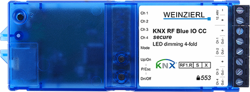 [WZ5380] Weinzierl KNX RF Blue IO 553 CC secure