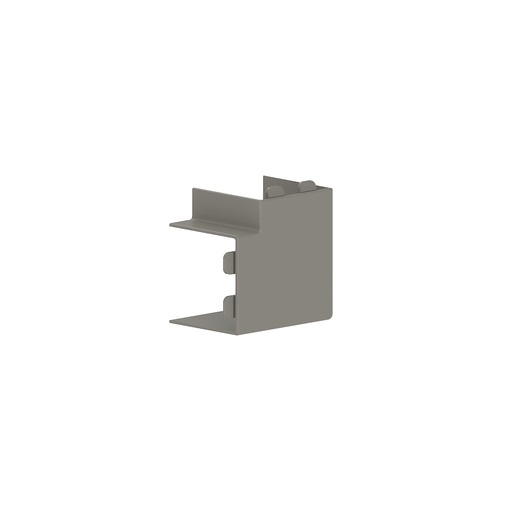 [GK2188] GGK LFG - 30x30, Vlakke hoek (grijs - RAL 7030) - VPE=4