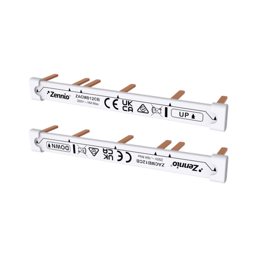 [ZEZACMB12CB] Zennio Peigne de pontage des communs pour MAXinBOX 12