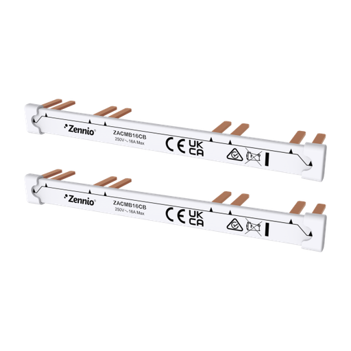 [ZEZACMB16CB] Zennio Peigne de pontage des communs pour MAXinBOX 16, MAXinBOX SHUTTER 8CH