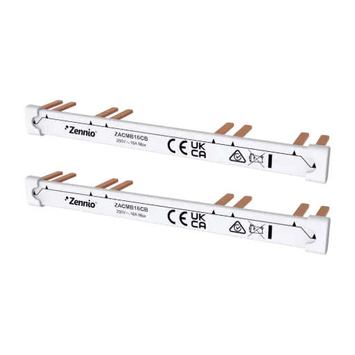 [ZEZACMB16CB] Zennio Peigne de pontage des communs pour MAXinBOX 16, MAXinBOX SHUTTER 8CH
