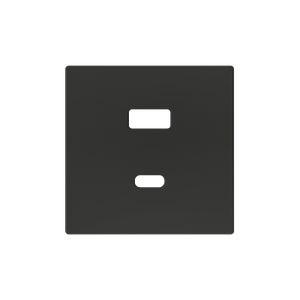 Zennio ZS55 - Enjoliveur USB-C+A (Antracite)