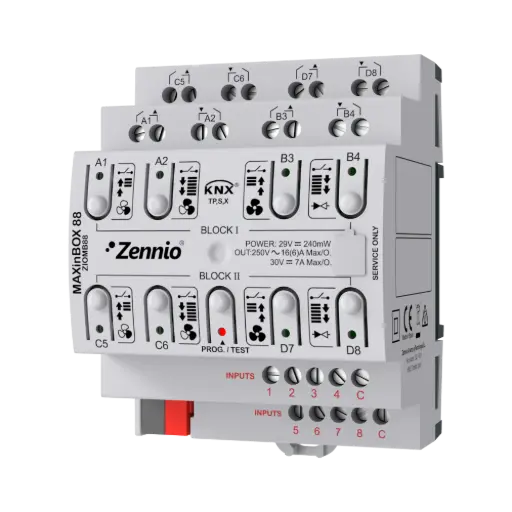 [ZEZIOMB88] Zennio MAXinBOX 88