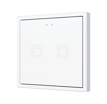 [ZEZVIT70X2W] Zennio Tecla 70 X2 (Wit)