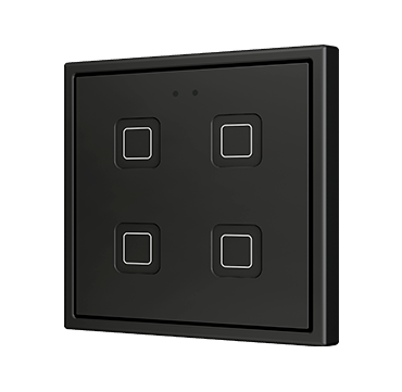 [ZEZVIT70X4A] Zennio Tecla 70 X4 (Antraciet)