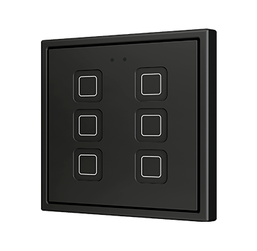 [ZEZVIT70X6A] Zennio Tecla 70 X6 (Antraciet)