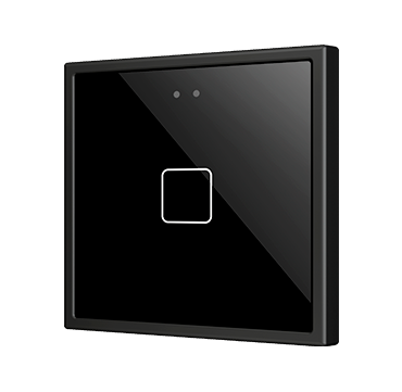 [ZEZVIF70X1A] Zennio Flat 70 X1 (Antraciet)