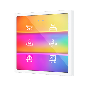 [ZEZVIF70X6] Zennio Flat 70 X6 (Custom)