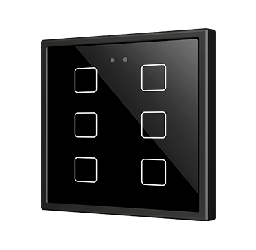 [ZEZVIF70X6A] Zennio Flat 70 X6 (Antraciet)