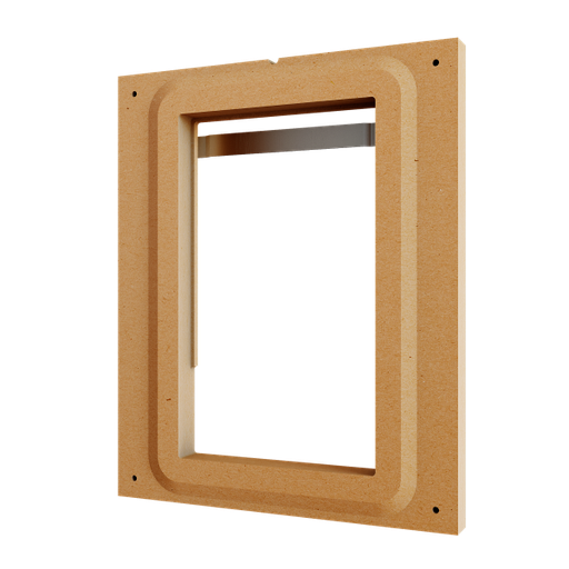 [ZEZACFLZ50] Zennio kit d'encastrement Z50
