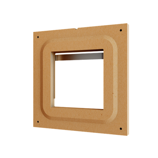 [ZEZACFLTEC] Zennio kit d'encastrement Tecla X