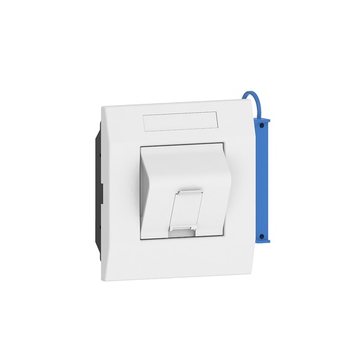 [GK4695] GGK KSE/KE 1-p cadre support d'appareillage de données (RAL 9010 - blanc polaire)
