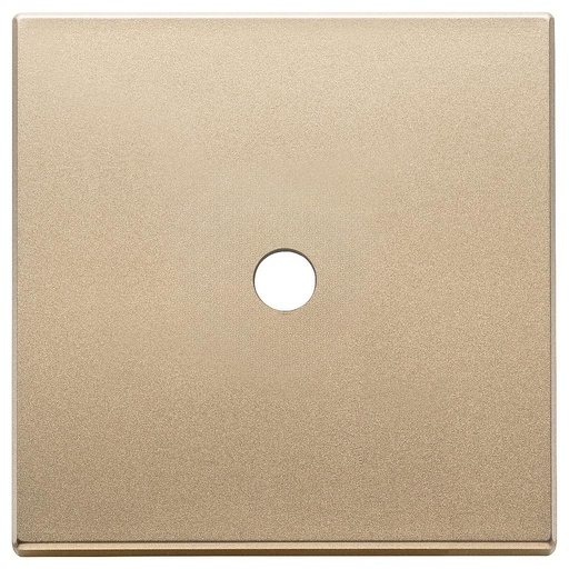 [VI22682.RN.1.88] Vimar Eikon Exé Tondo - Plaque de recouvrement 2Mx1 (Or satiné)