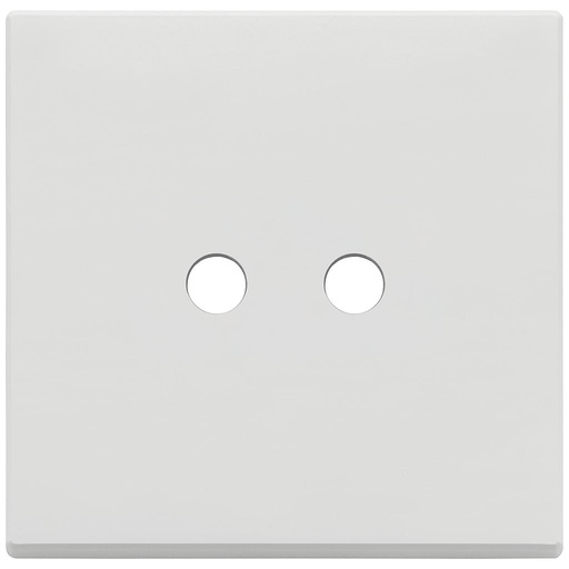 [VI22682.RN.2.01] Vimar Eikon Exé Tondo - Plaque de recouvrement 2Mx2 (blanc mat)