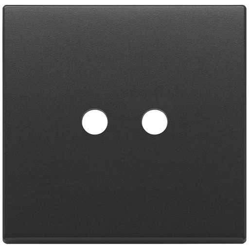[VI22682.RN.2.03] Vimar Eikon Exé Tondo - Plaque de recouvrement 2Mx2 (Anthracite)