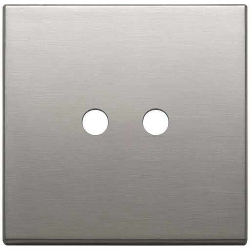 [VI22682.RN.2.11] Vimar Eikon Exé Tondo - Plaque de recouvrement 2Mx2 (Bronze nickelé)