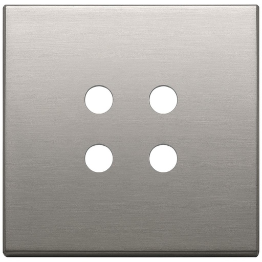 [VI22692.RN.11] Vimar Eikon Exé Tondo - Plaque de recouvrement 2Mx4 (Bronze nickelé)