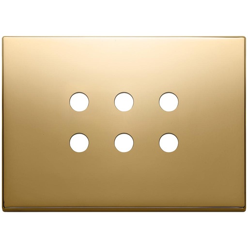 [VI22693.RN.82] Vimar Eikon Exé Tondo - Afdekraam 3Mx6 (Goud)