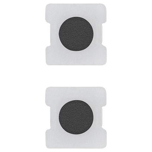 [VI22751.RN.03] Vimar Eikon Exé Tondo HA - 2 Bouton-poussoirs éclairables (Gris)