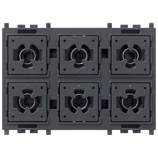 [VI01588.AX] Vimar Eikon Exé - Insert KNX 6P / 3M pour Tondo et Flat