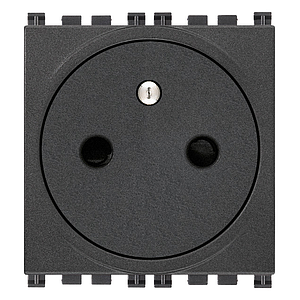 Vimar Arké Flat - 2P+E16A Penaarde stopcontact SICURY (grijs)