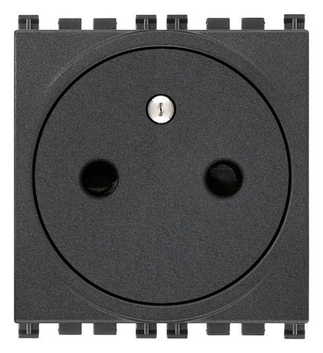 [VI19212.FL.FX] Vimar Arké Flat - 2P+E16A Penaarde stopcontact SICURY (grijs)